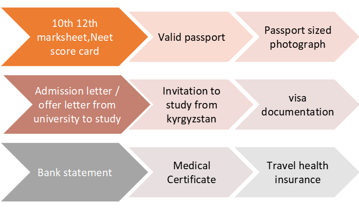 MBBS in Kyrgyzstan documents